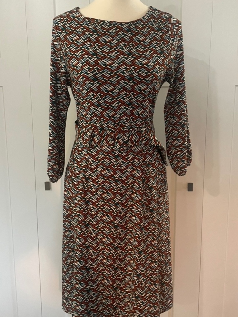 Monteau Funky 80’s pattern Dress